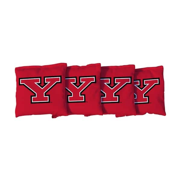 slide 2 of 3, Youngstown State Cornhole Bags All-Weather Resin Filled