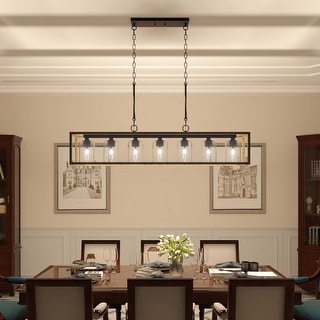 Roundhil 7-light Modern Farmhouse Kitchen Island Pendant Lighting