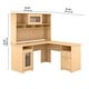 preview thumbnail 79 of 81, Cabot 60W L-Shaped Desk with Hutch and Storage by Bush Furniture