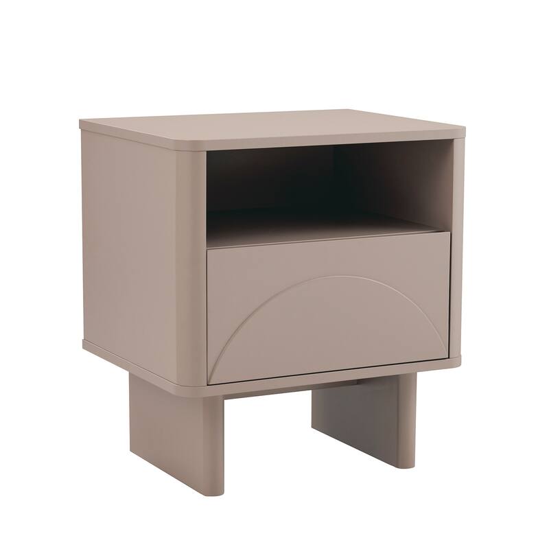 Manhattan Comfort Ella 20" Nightstand (1-Drawer)