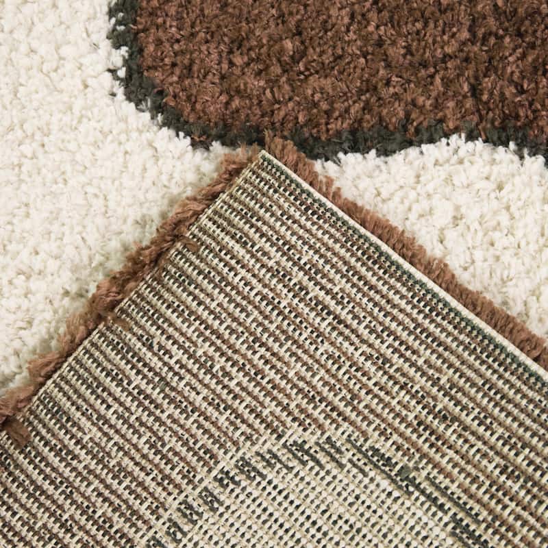 William Squiggle Shag Area Rug