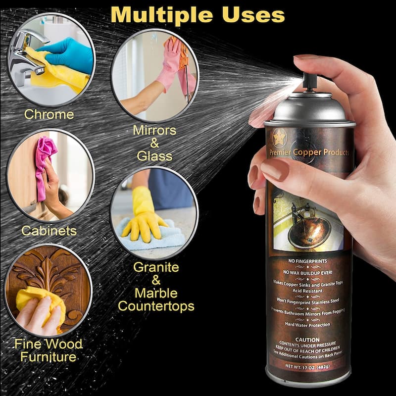 20" Rectangle Hammered Copper Kitchen/Bar/Prep Single Basin Sink in Nickel, Matching Drain and Accessories