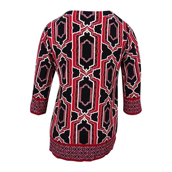 jm collection tops plus size