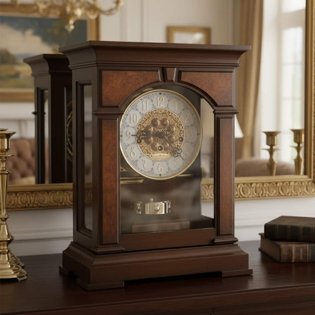 Howard Miller Emporia Classic Cherry Mantel Clock