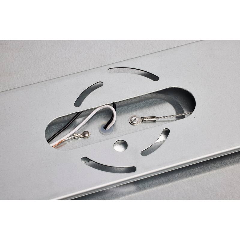Blink Pro Plus 24W 12 in. x 24 in. Surface Mount LED CCT Selectable 90 CRI Black Finish 120/277V Rectangular Shape