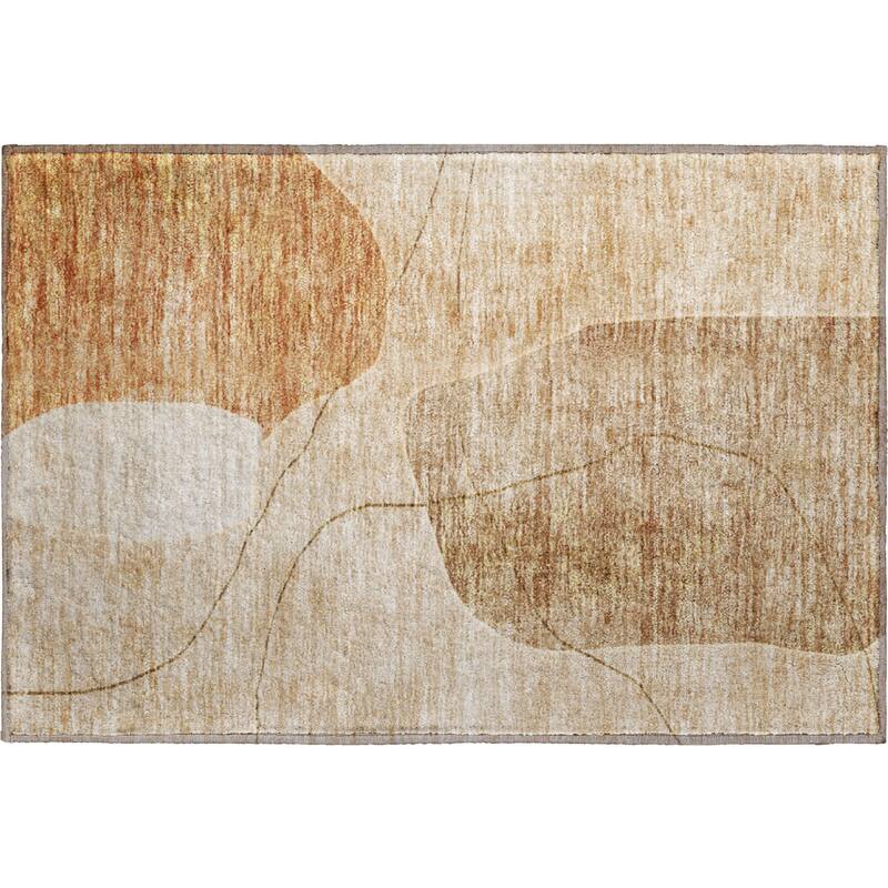 Premium Washable Super Soft Abstract Mod Mayfield Rug