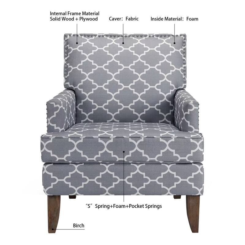 Accent Fabric Chairs For Living Room