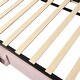 preview thumbnail 21 of 33, Twin Size Upholstered Daybed with Pop up Trundle & Wood Slat Support