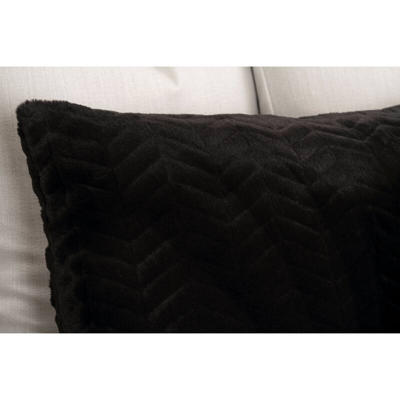High Kicks Lavish Faux Fur Supreme Duvet Cover and Insert Set