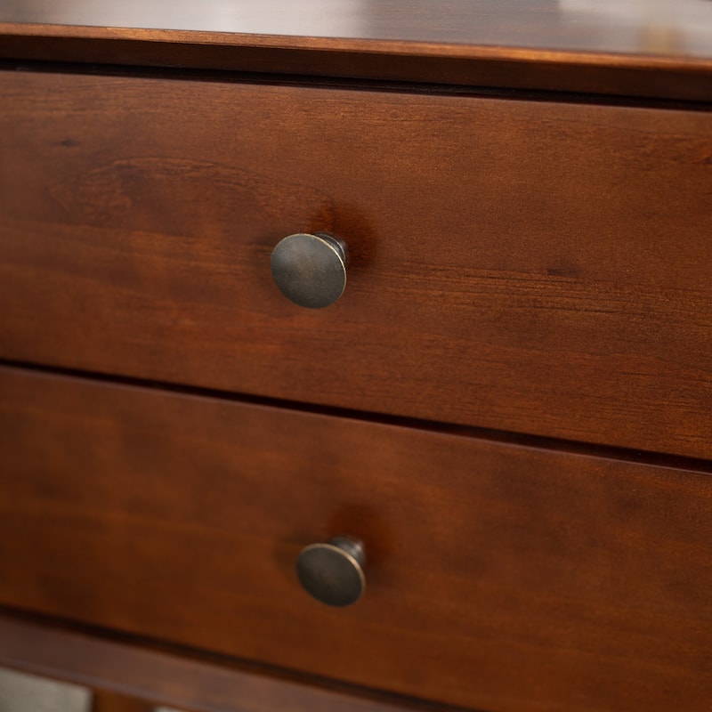 Middlebrook Mid-Century Solid Wood 2-Drawer Nightstand (Set of 2)