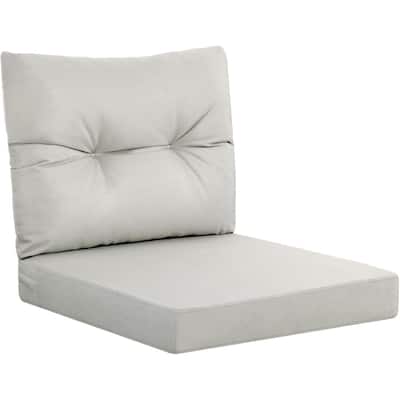 WINSOON 24x24 Inch Outdoor Deep Seat Cushion Set,Waterproof and Resistant