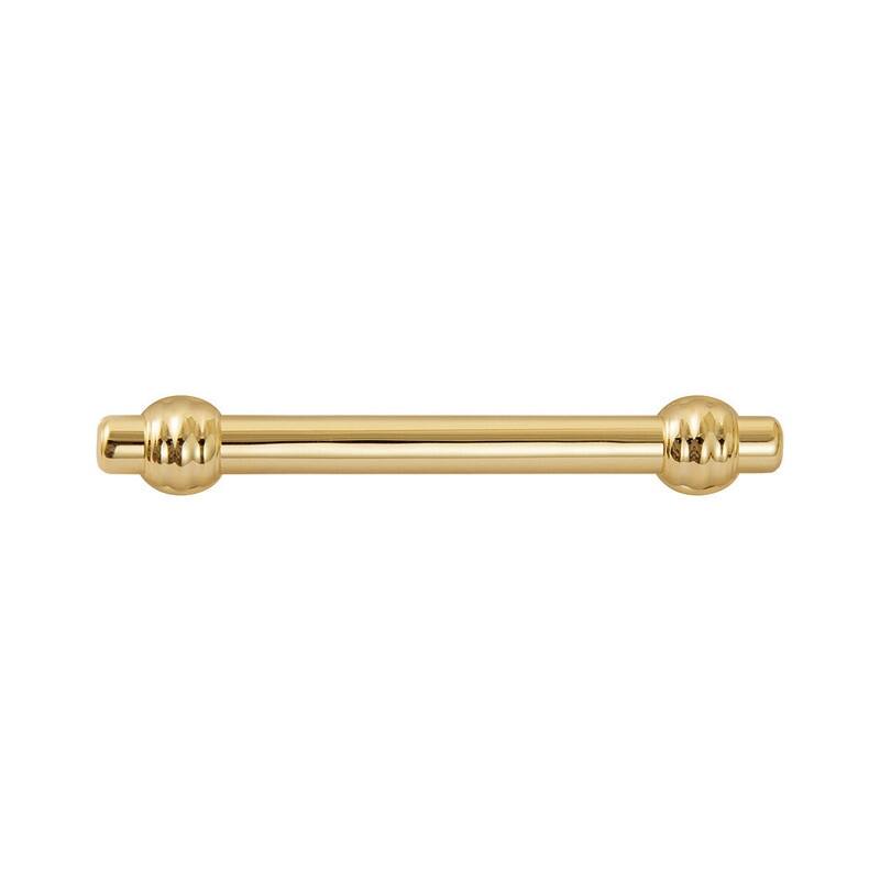 Utopia Alley Cabinet knob/Pull, Polished Gold, knob 1.19"/3.75"/5"/6.3"/10" center to center