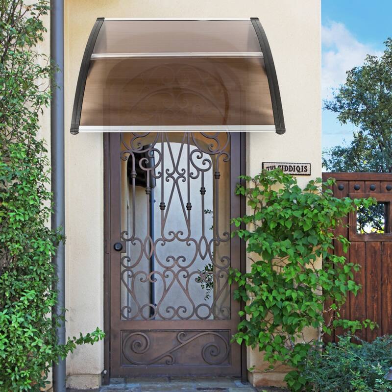 100 x 100CM Manual Door & Window Rain Awning