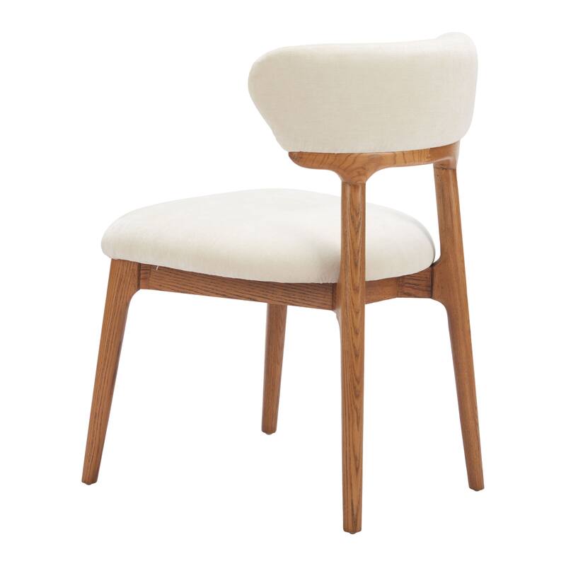Cedar Dining Chair White & Walnut