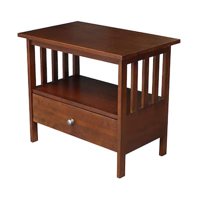 International Concepts Mission Entertainment/TV Stand - 28" - n/a