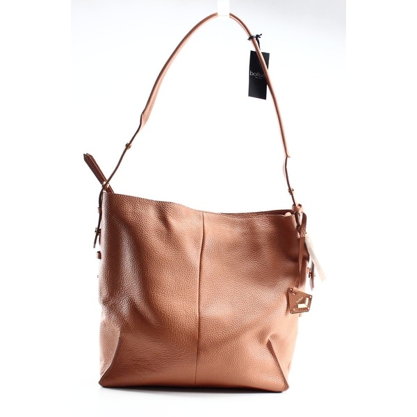Botkier New Brown Honey Pebble Leather Soho Hobo Shoulder Bag Botkier New Brown Honey Pebble Leather Soho Hobo Shoulder Bag Purse