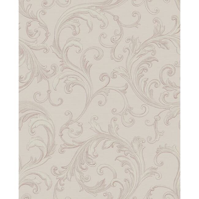 Sirpi Noemi Rose Acanthus Wallpaper - 20.5 x 396 x 0.025