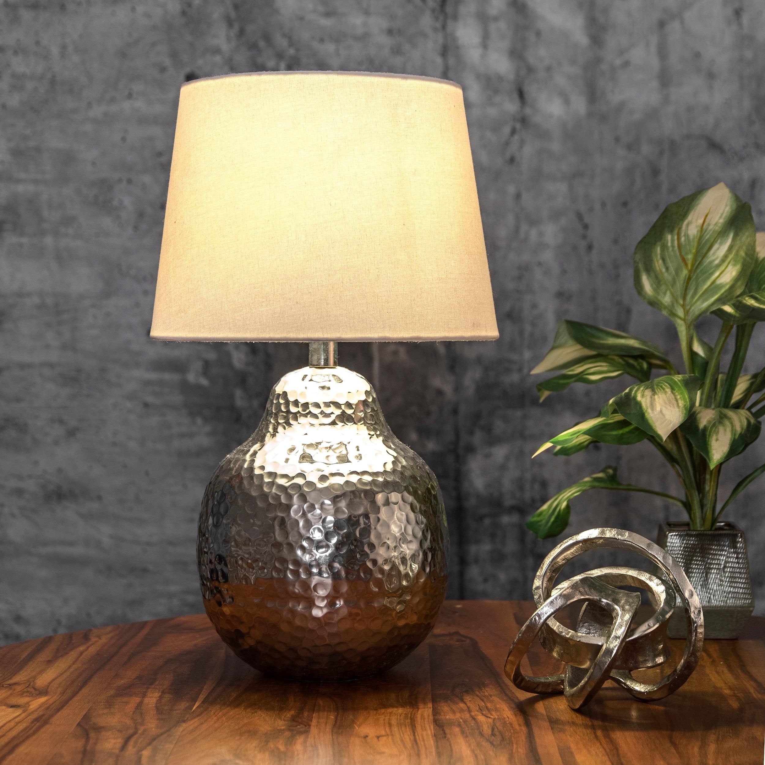 egg table lamp