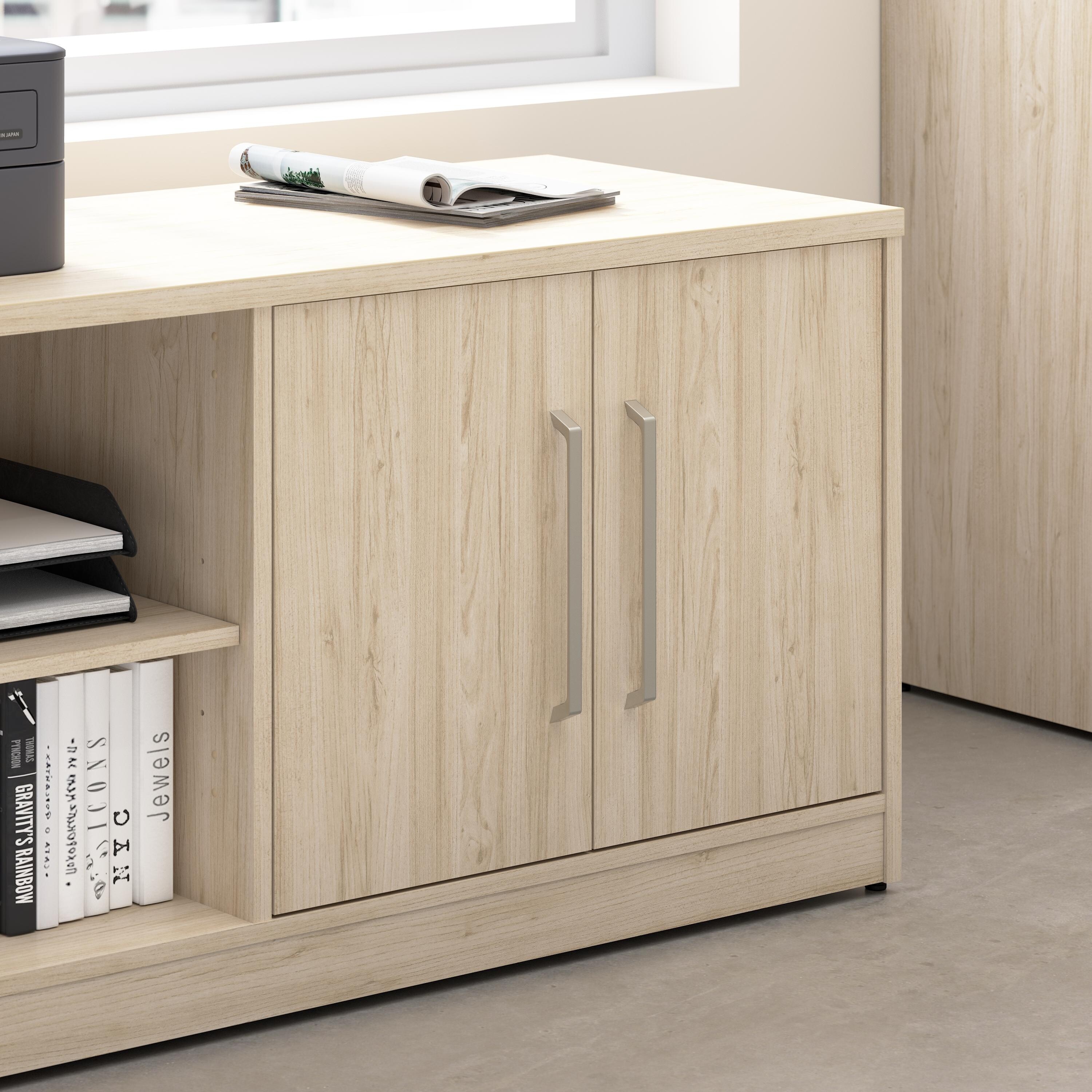 Bush Business Furniture Vista Low Storage Cabinet with Doors