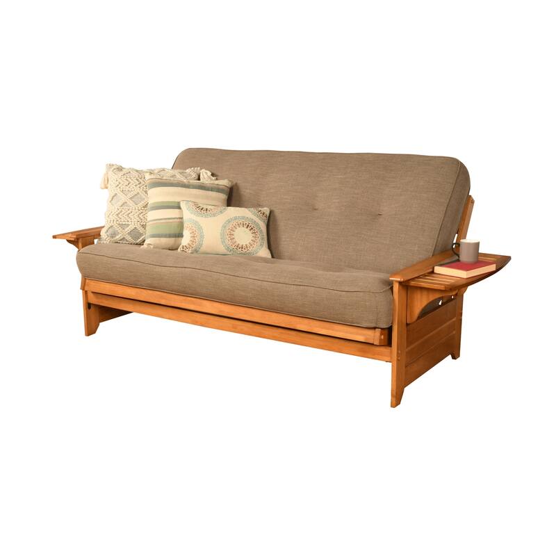 Somette Phoenix Butternut Futon Set with Mattress