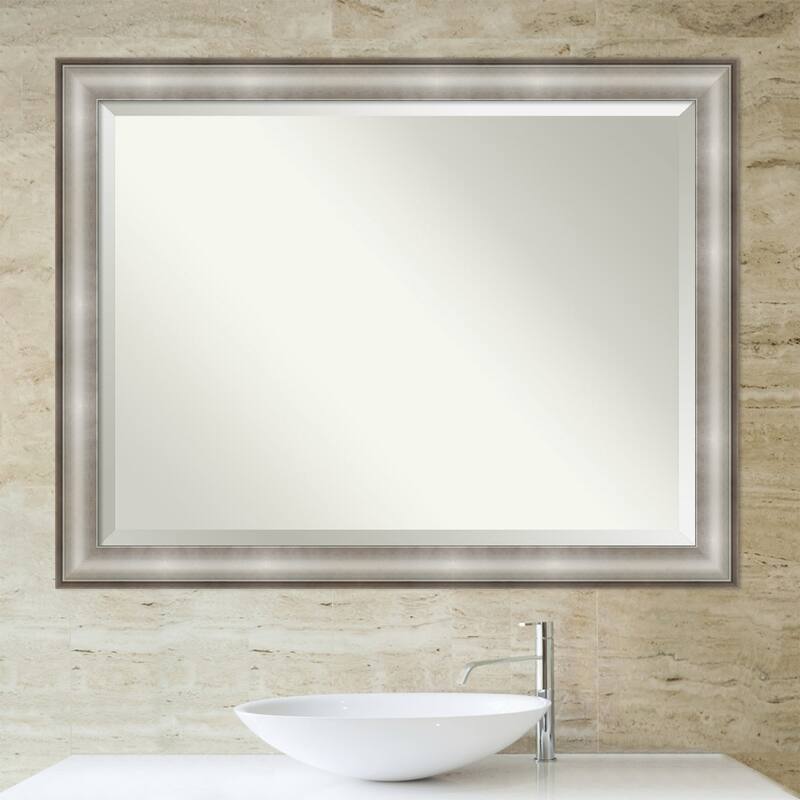 Beveled Bathroom Wall Mirror - Imperial Frame