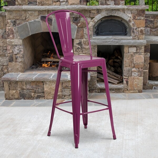 30" High Barstool. Opens flyout.