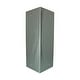 preview thumbnail 6 of 10, Corner Medicine Cabinet Infinity Stainless Steel 23.6" x 11.8" with Mirror Triple Shelf Opens Left to Right