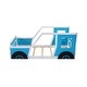 preview thumbnail 7 of 16, Twin Size Classic Car-Shaped Bed,Platform Bed with Wheels and Headboard and Footboard