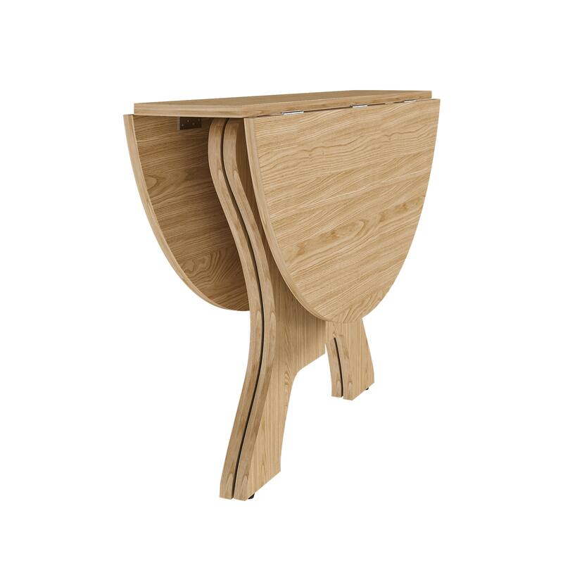 Waterproof Meeting Table Home Office Table, Folding Dining Table, Kitchen Table with Folded Profile