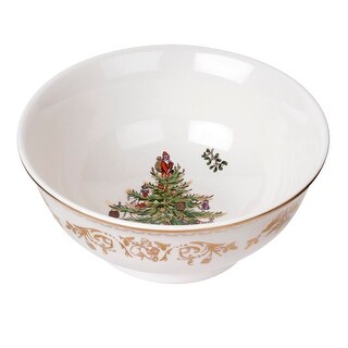 Spode Rice Bowls Spode Christmas Tree Gold Collection Rice Bowl, Set of 4 - Bed Bath ...