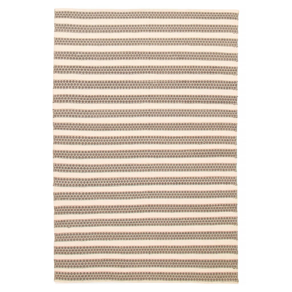 Nevada Grey Kilim 5'2" x 8'0" - 5'2 x 8'0