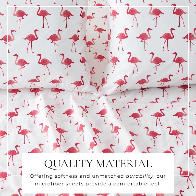Linery & Co. Ultra-Soft Coastal-Inspired Brushed Microfiber Sheet Set