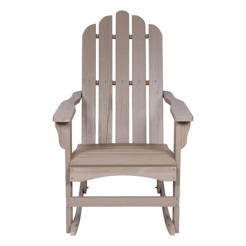 Venice Outdoor Adirondack Rocking Chair