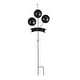preview thumbnail 48 of 84, Glitzhome Halloween LED Ghost Cat Pumpkin Nutcracker Yard Stakes Standing Sign Hanging Decor