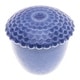 preview thumbnail 4 of 3, Novica Handmade Sunflower In Blue Celadon Ceramic Salsa Bowl