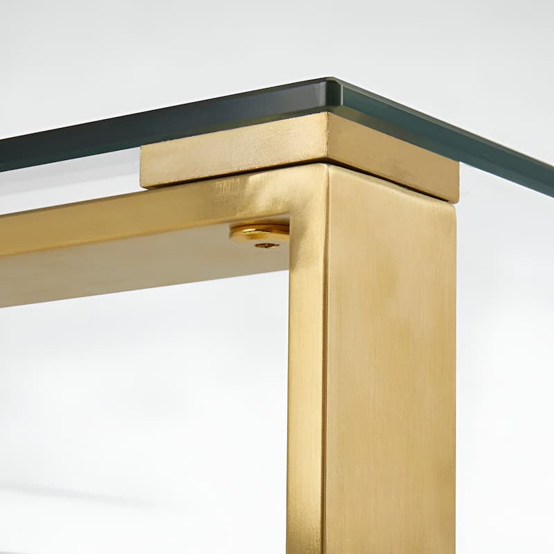 Gen Condo Glass Large Coffee Table Sleek Design