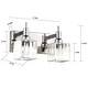 preview thumbnail 184 of 182, 2/3/4-Light Modern Bathroom Crystal Vanity Light Wall Sconces