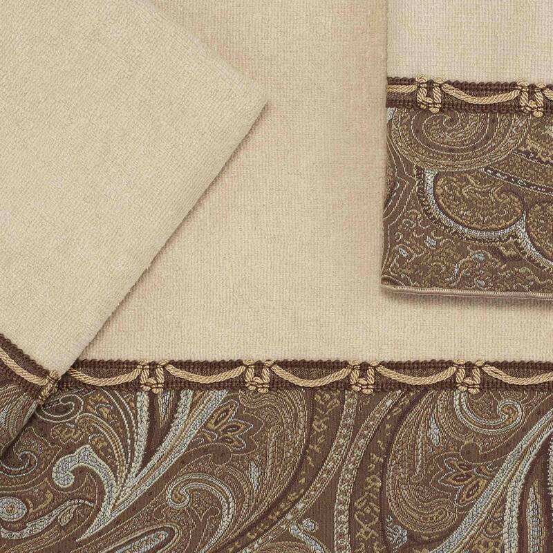 Avanti Bradford 3-Piece Towel Set - Towel 3pc Set - B/H/FT