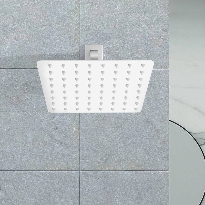 8" Square High Pressure Rain Shower Head,304 Stainless Steel Rain Shower Head - 8"X8"