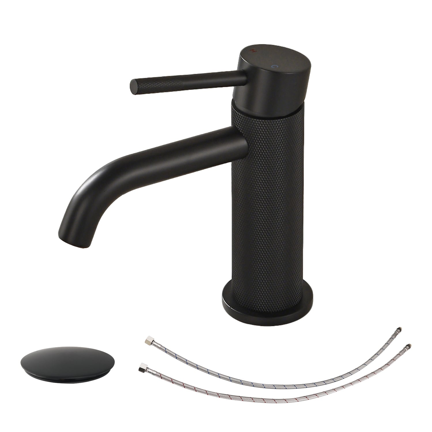 Topcraft Single-Handle Bathroom Faucet with Pop-Up Drain