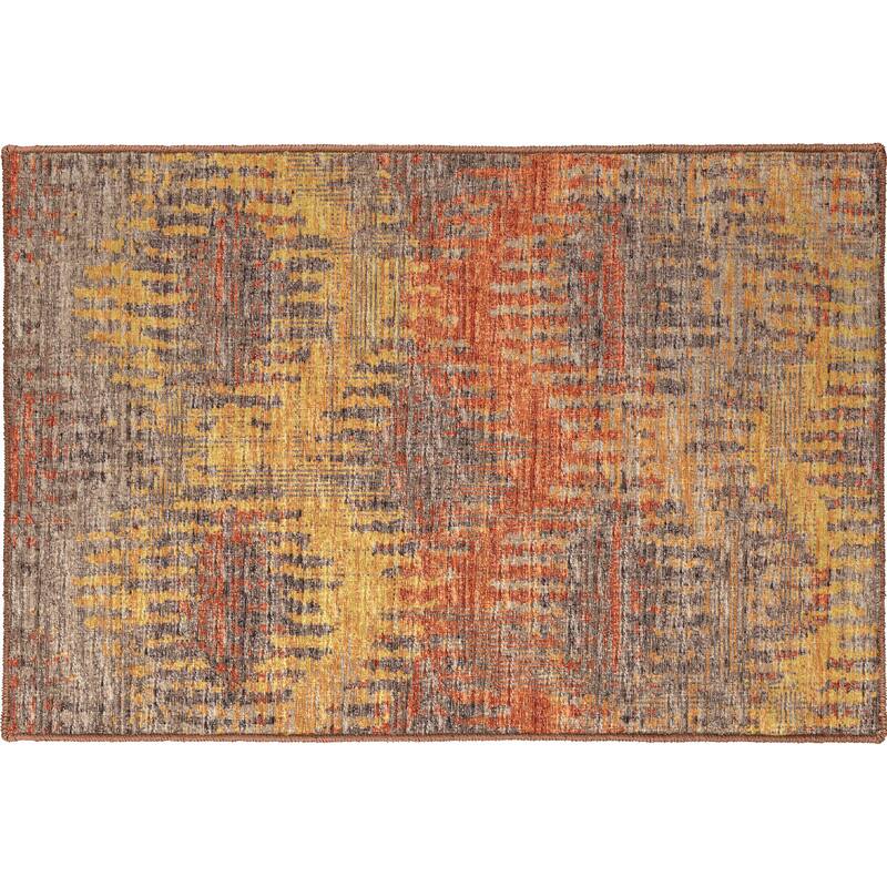 Indoor/ Outdoor Addison Bravado Modern Chevron Washable Area Rug