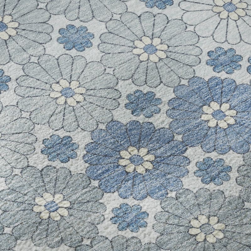 Premium Washable Super Soft Whimsy Mosaic Mayfield Rug
