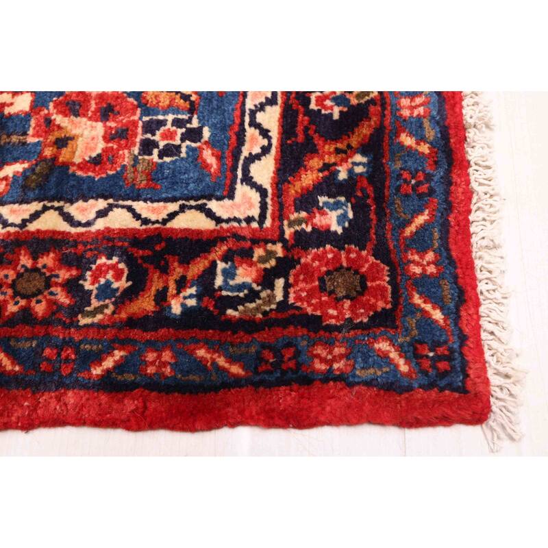 ECARPETGALLERY Hand-knotted Anadol Red Wool Rug - 2'9 x 10'11