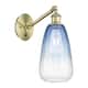 Option Antique Brass / Sapphire Blue