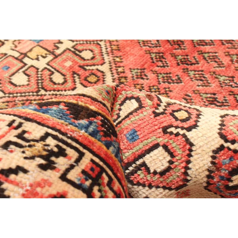 ECARPETGALLERY Hand-knotted Andelz Red Wool Rug - 3'0 x 5'1