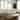 Walker Edison 7-Piece Rustic Solid Oak Wood Dining Table with Upholstered Chairs