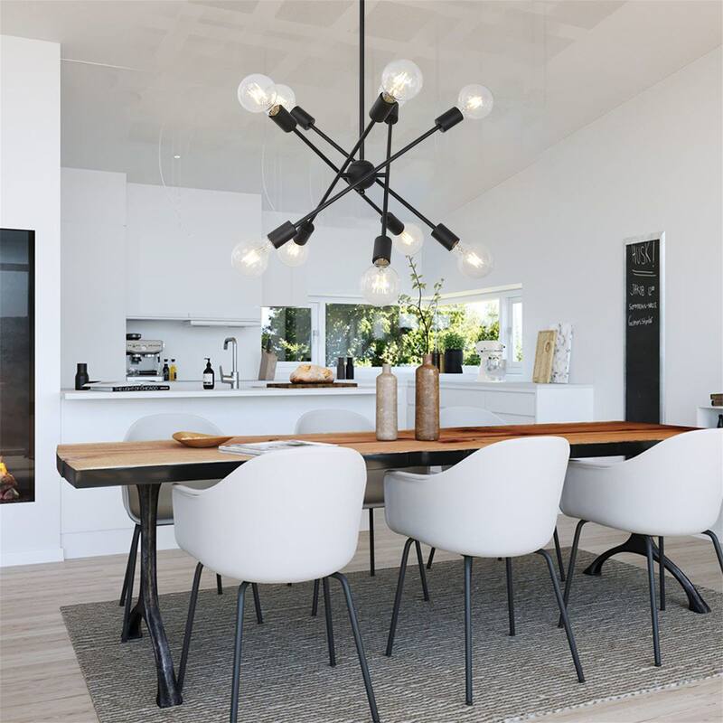 Mid-Century Modern Sputnik Chandelier