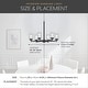 preview thumbnail 10 of 14, Kichler Lighting Khaite Cascading Chain Chandelier