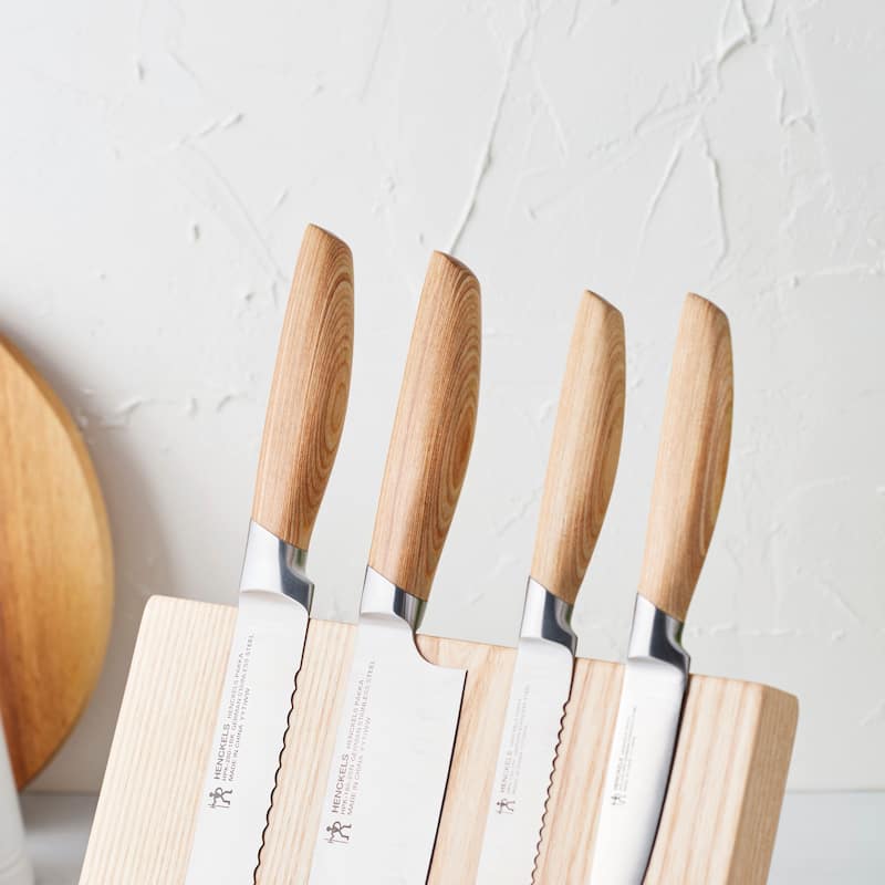 Henckels Pakka 6-pc Magnetic Easel Knife Set - Wood