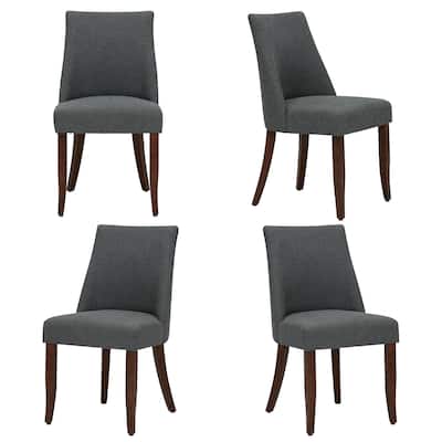 RENEWLINE Contemporary Dining Chair（Set of 2/4/6 - Upholstered Backrest & Wood Frame